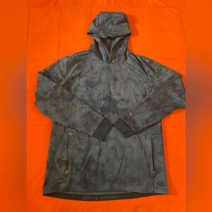 Lululemon Hoodie Mens Large Camo Sweatshirt Marble Active Workout